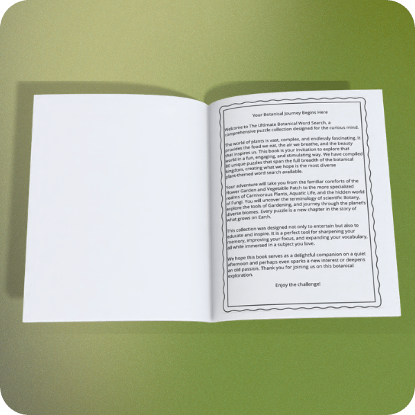 The Ultimate Botanical Word Search Puzzle Book - Image 3